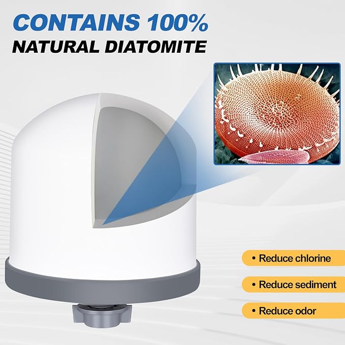 4Pack Replacement Ceramic Dome Water Filter 0.2 to 0.5 micron - Image 4