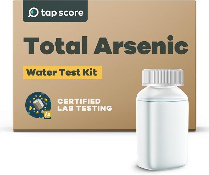 Tap Score Total Arsenic in Water Test Kit | Specialized EPA Certified Drinking by TapScore
