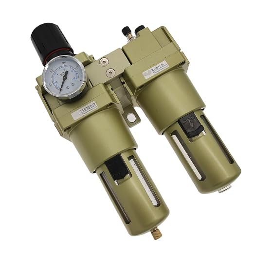 Air Filter Pressure Regulator Water/Oil Trap Separator Combo, Air Tool by Unknown