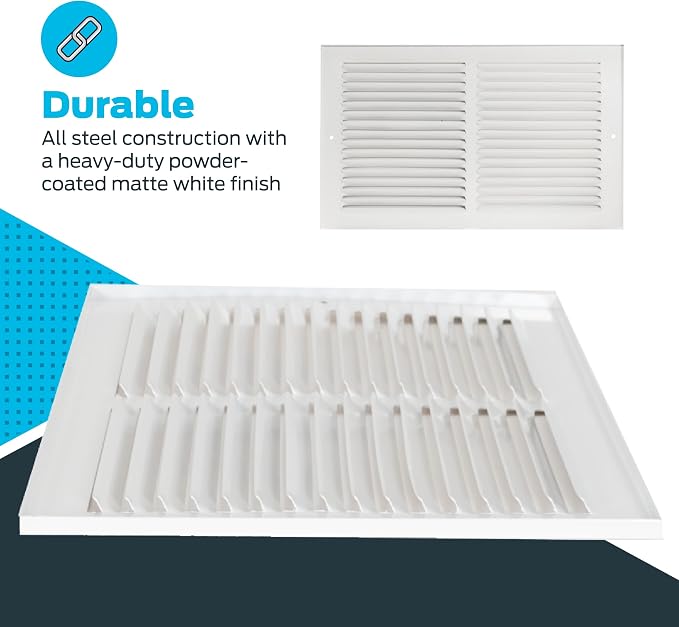 EZ-FLO 14 x 6 Inch Return Air Vent Cover - Image 5