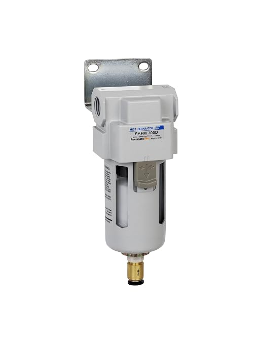 PneumaticPlus SAFM300-N03BD Compressed Air Coalescing Filter, 0.1 Micron by PneumaticPlus