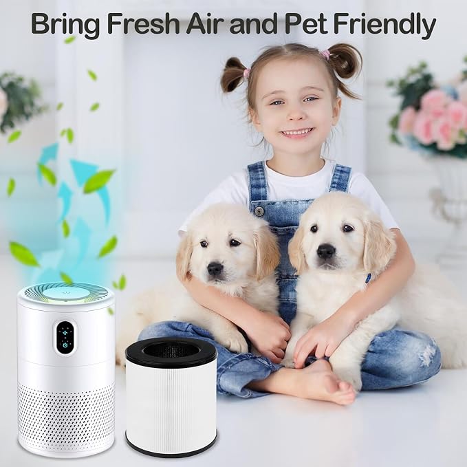 B-D02L Air Purifier Replacement Filter, Compatible - Image 5