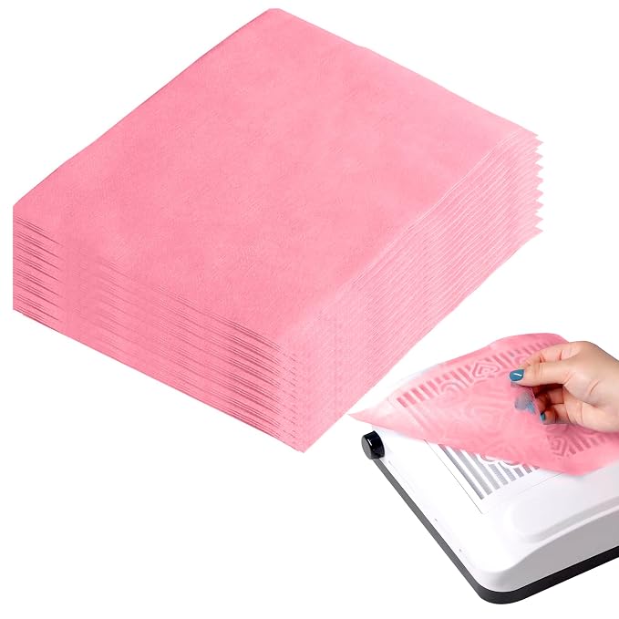 200 Sheets Nail Dust Collector Filter Paper Disposable Nail Dust Filters by HLQHXWHZT