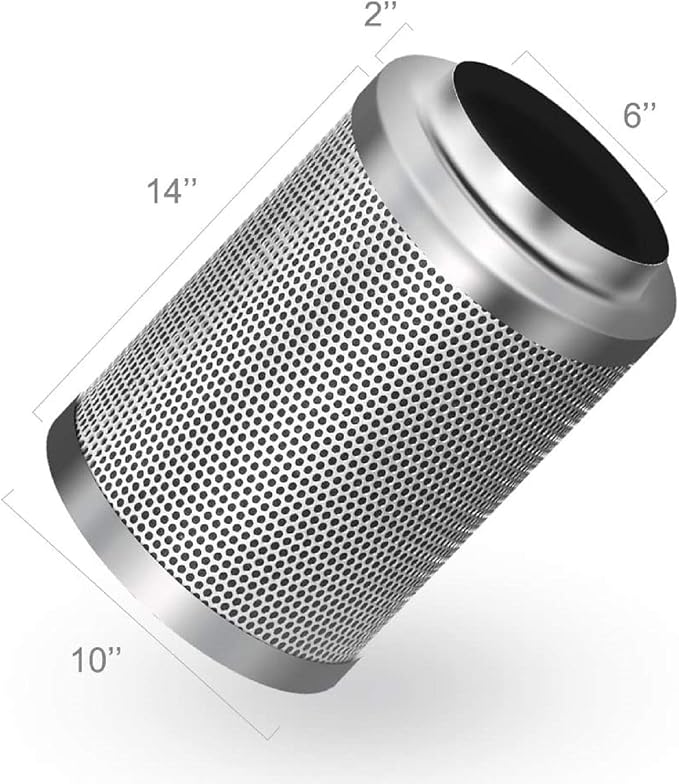iPower 6" Air Carbon Filter - Image 4