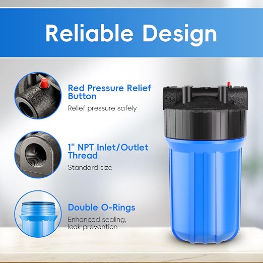 iSpring HB18B Whole House Water Filter Housing - Image 2