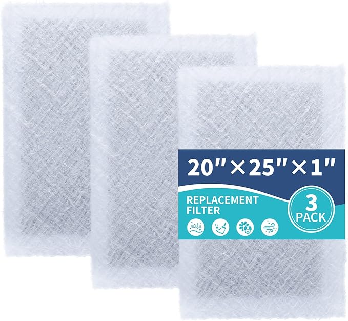 20x25 Replacement Filter Pads Compatible by PZHARQG