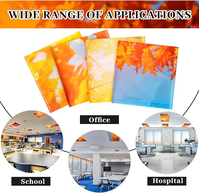 ROCEEI Pack of 4 Fluorescent Light Covers - Image 4