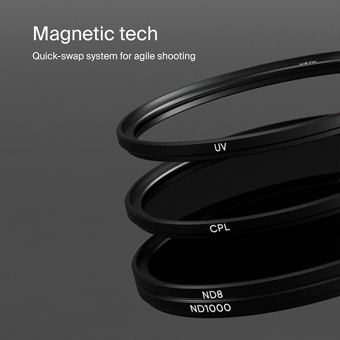 Urth 82mm Magnetic UV, Circular Polarizing, ND1000 Lens Filter Kit - Image 4