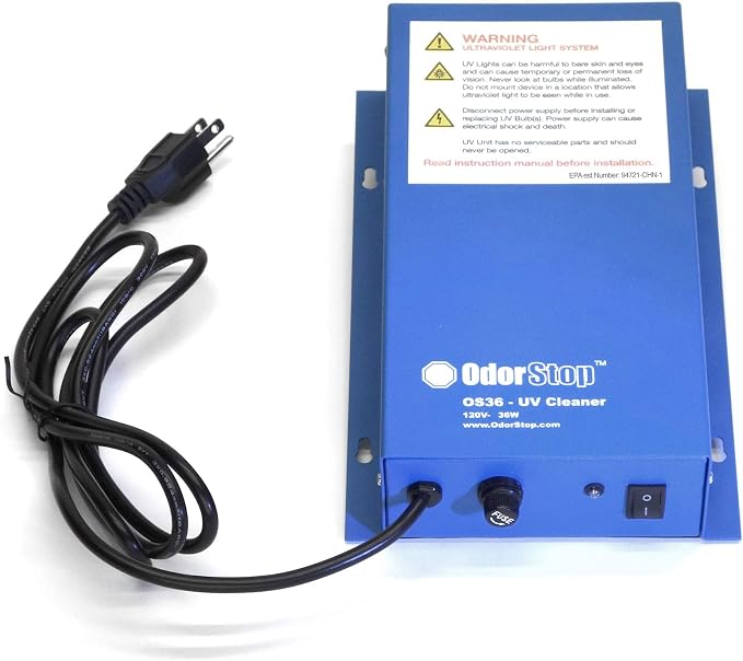 OdorStop OS3612 UV Air Purifier by OdorStop