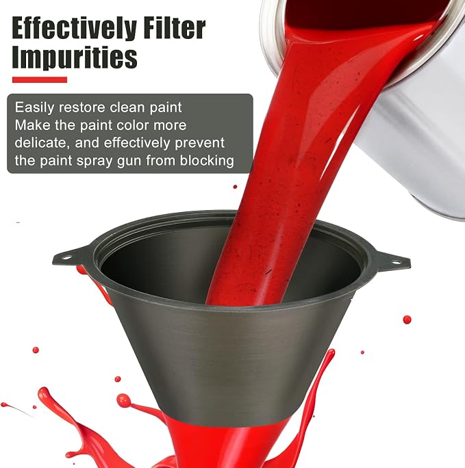 30 Pcs Paint Filter 100 mm Plastic Paint Strainer - Image 4