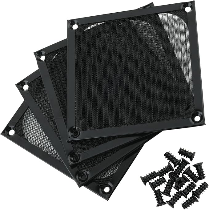 Cosmos 4 Pcs PC Fan Dust Filter PC Case Dust Filter Computer Mesh Filter Cover - Image 6