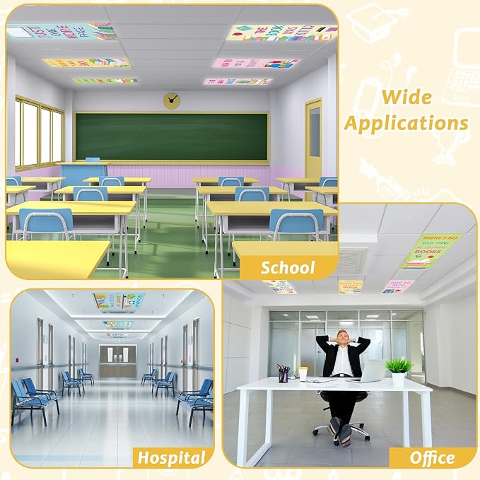 8Pcs Fluorescent Light Covers - Image 5