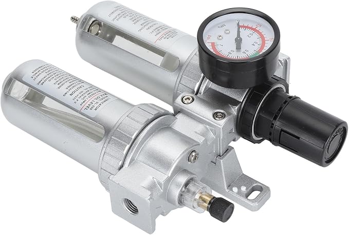 1/4 Inch Compressed Air Line Filter Efficient Filtration Performance Water Oil - Image 2
