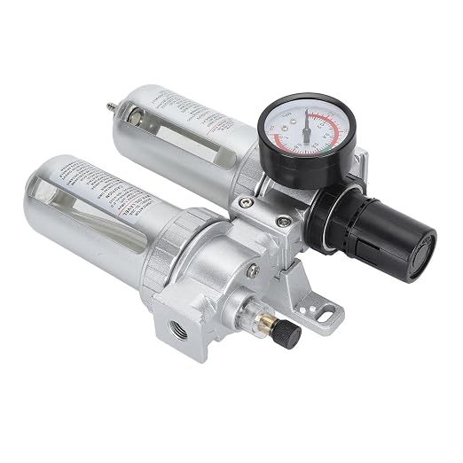 Air Filter Pressure Regulator 1/4 Inch, Compressed Air Line Filter - Image 6
