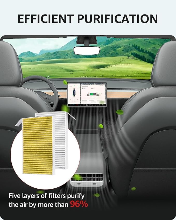 BASENOR Cabin Air Filter Replacement - Image 2
