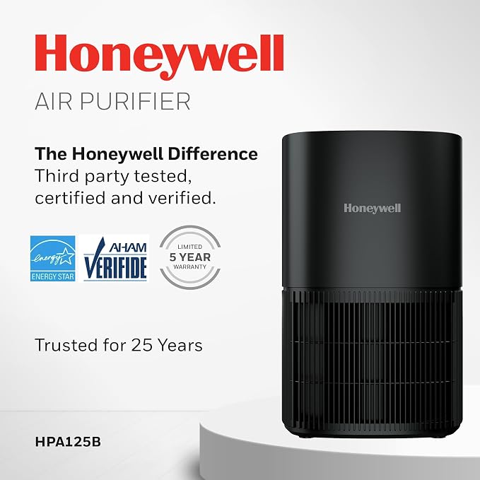 Honeywell Allergen Plus Compact Small Room HEPA Air Purifiers - Image 2