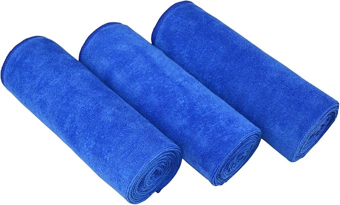 Gym Towels for Men & Women Microfiber Sports Towel Set Fast Drying & Absorbent Workout Sweat Towels for Fitness,Yoga, Golf,Camping16 x 32" 3-Pack Gifts