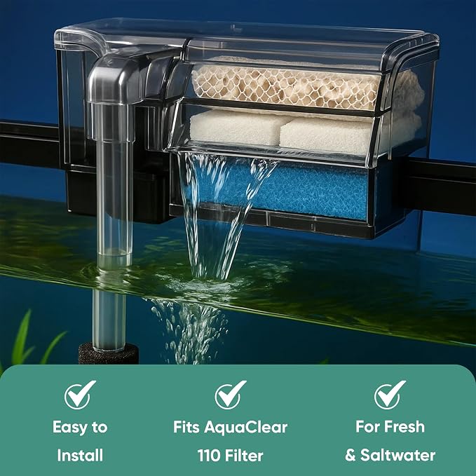AquaClear 110 HOB Maintenance & Replacement Filter Media Kit, Including Gokul - Image 6