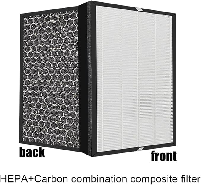Replacement HEPA Carbon Combined Filter，Compatible - Image 2