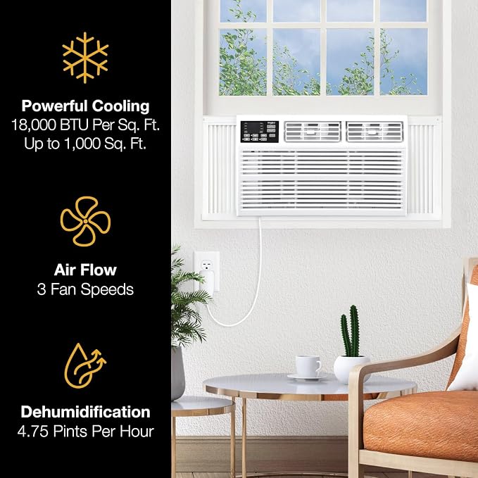 Whirlpool 18, 000 BTU Window Air Conditioner - Image 8