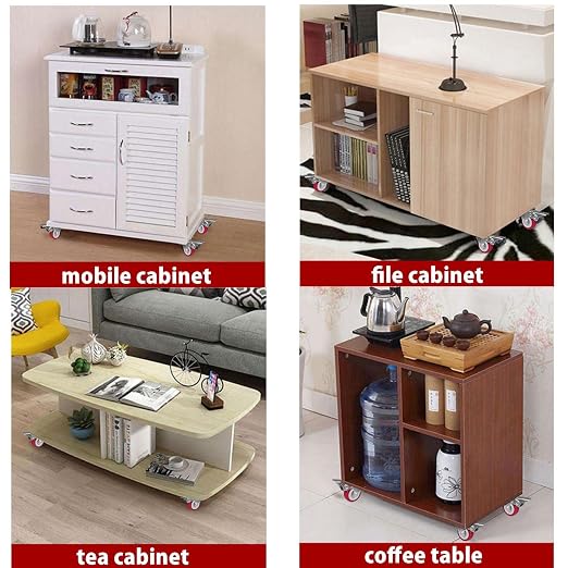 2 inch Casters Load 800lbs, Advanced Polyurethane Floor Protection, Noise-Free - Image 5