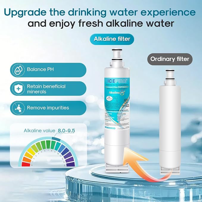 ICEPURE Alkaline 4396508 Refrigerator Water Filter Replacement - Image 5
