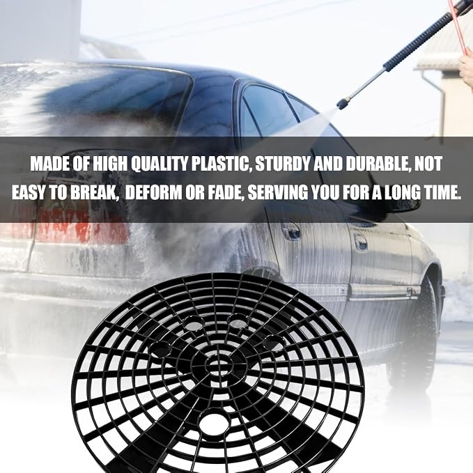 2 PCS Car Wash Bucket Insert, Dirt Guard Bucket Insert Helps Remove Dirt Debris - Image 4
