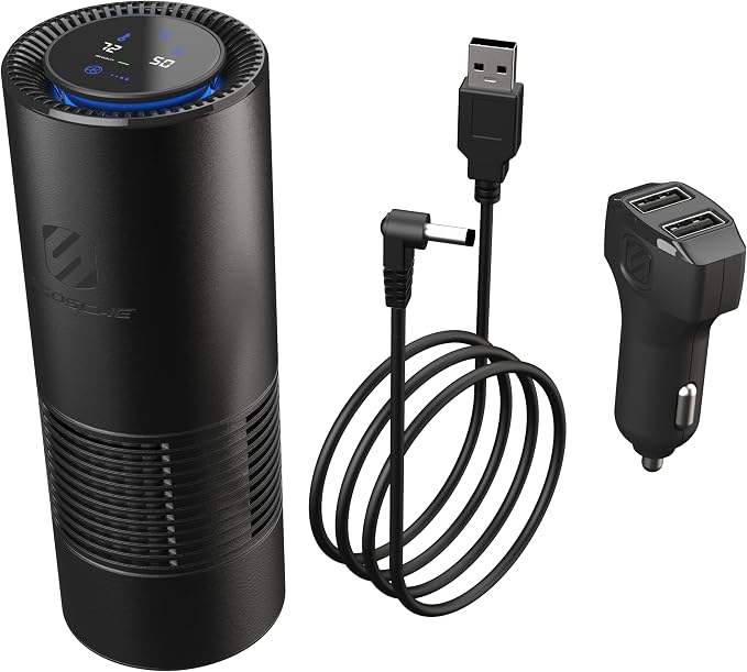 Scosche AFP-SP FrescheAIR Pro Portable HEPA Air Purifier/Deodorizer, Pet Dander by Scosche