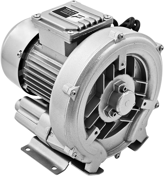 0.16 HP 120W Regenerative Blower, 220V 24CFM 50HZ Single Phase, High-Pressure by Beenhuco