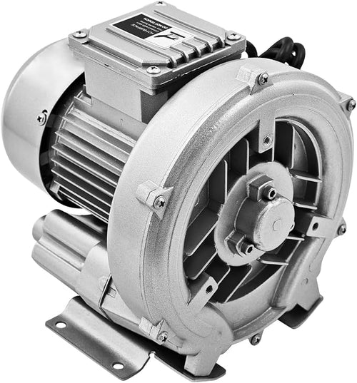 0.16 HP 120W Regenerative Blower, 220V 24CFM 50HZ Single Phase, High-Pressure by Beenhuco