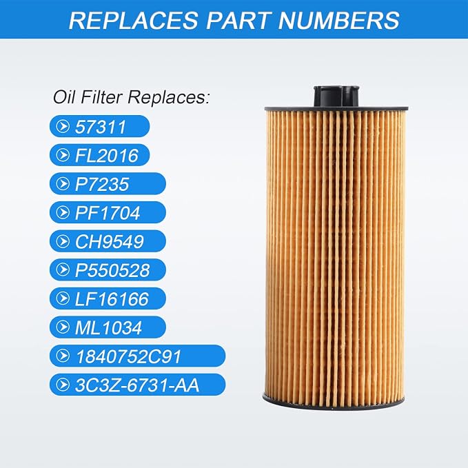 CARMOCAR FD4616 Fuel Filter and FL2016 Oil Filter Replacement - Image 4
