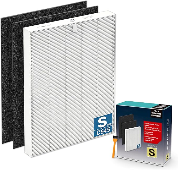 C545 HEPA Replacement Filter S Compatible by Unknown