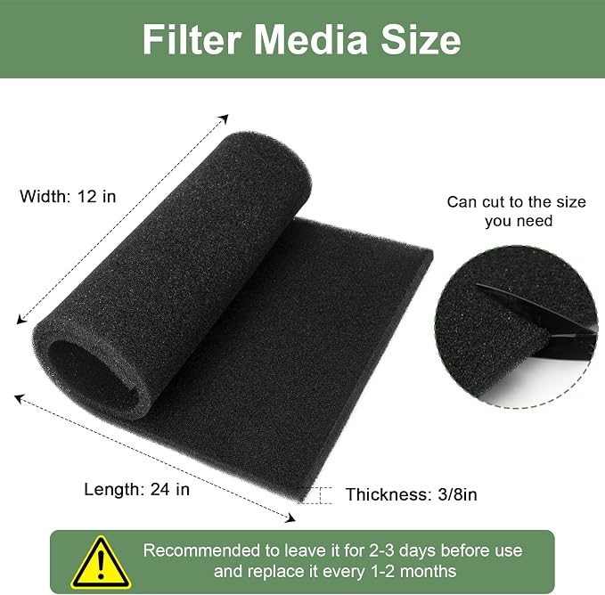 Air Filter Foam Sheet Material Replacement - Image 2