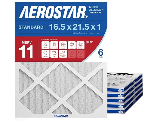Aerostar 16.5x21.5x1 MERV 11 by AirFiltersDelivered