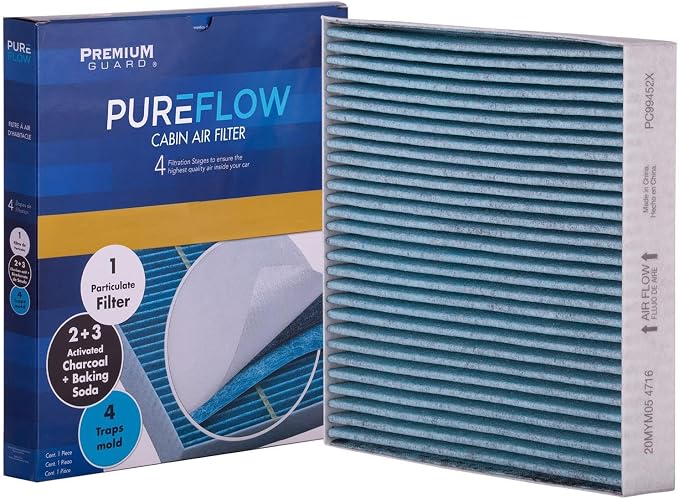 PUREFLOW PC99452X Cabin Air Filter | Fits 2021-2026 Nissan Rogue 1.5L; - Image 3