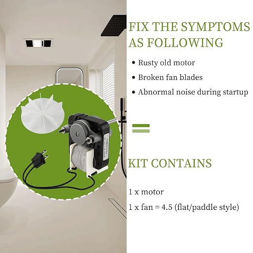 Universal Bathroom Fan Motor Replacement - Image 4