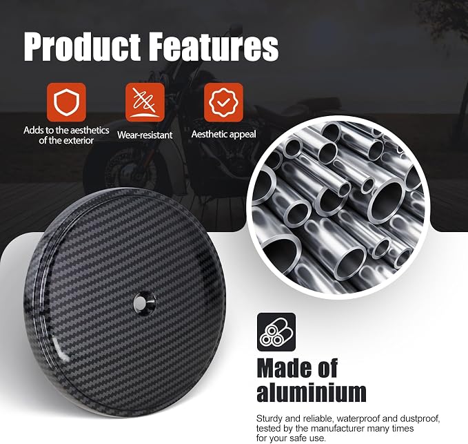18-762 Air Cleaner Outer Cover for Billet Sucker and Big Sucker Stage, Carbon - Image 3