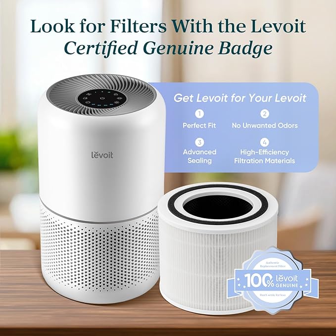 LEVOIT Air Purifier for Home Allergies Pet Hair in Bedroom, Covers Up to 1073 - Image 5