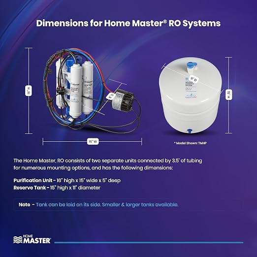Home Master TMHP-L HydroPerfection RO System, 99% rejection DOW membrane - Image 7
