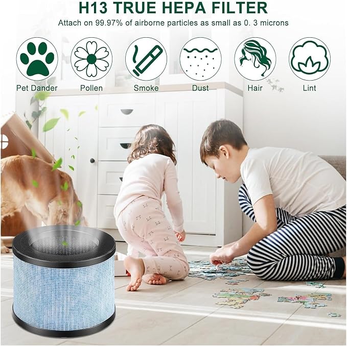 4Pcs Air Purifiers Replacement Filter Accessories，Compatible - Image 3