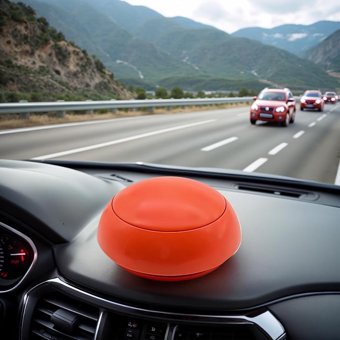 Portable Car Air Purifier with Built-in Filter, USB Charging - Image 6