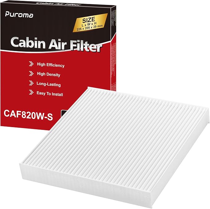 Puroma Cabin Air Filter, Replacement by Puroma