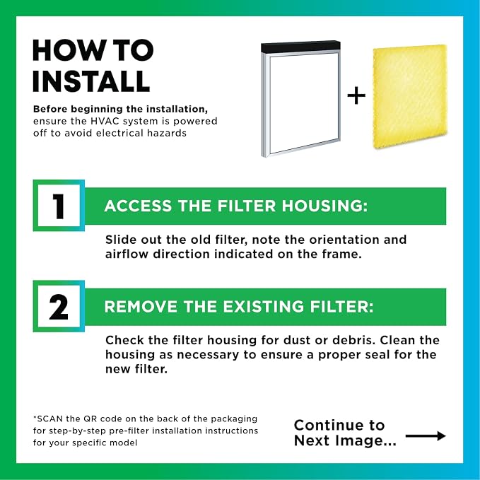 Filterbuy 20x20 Air Cleaner Filter Replacement Pads - Image 5