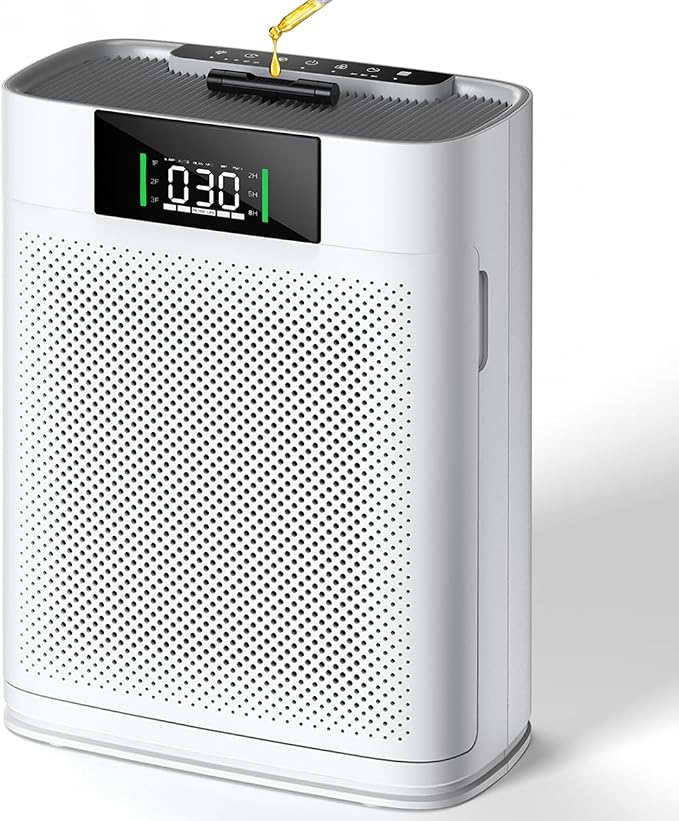 Air Purifier for Large Room up to 2300 Sq Ft, Honeyuan Air Purifiers for Pets by HONEYUAN
