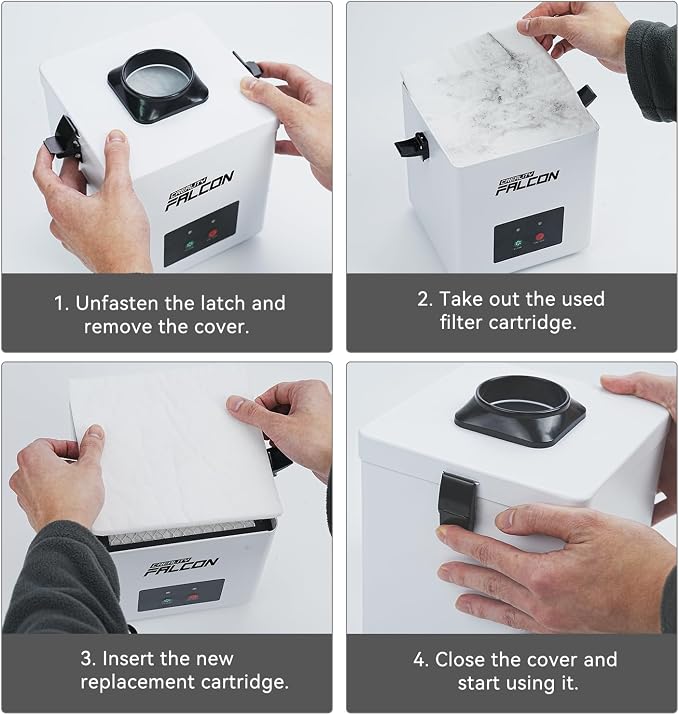 Creality Falcon Desktop Smoke Purifier - Image 4