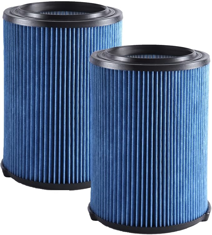 VF5000 Filter Compatible for Shop Vac 6-20 Gallon Wet Dry Vacuum Cleaner by Yinage