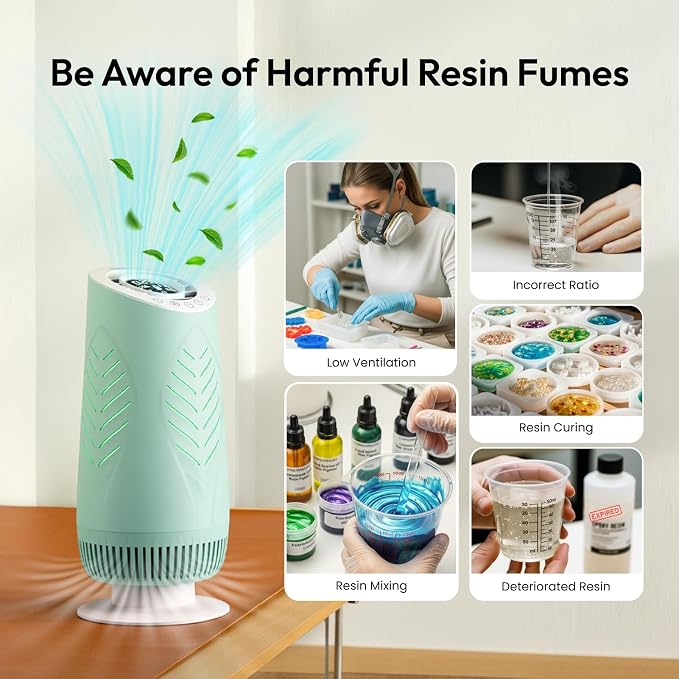 Resiners Purair Air Purifier for Epoxy Resin, Resin Air Purifier - Image 2