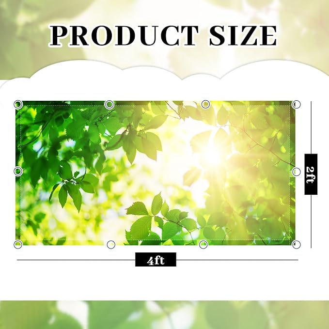 Hortsun 4 Pack 4 x 2 Feet Fluorescent Light Covers, Magnetic Light Filters - Image 2
