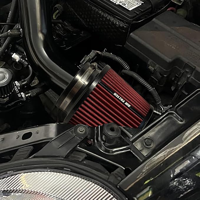 3" 3.5" 4" Inlet Car Replacement Cold Air Intake Filter 76mm 89mm 102mm 3 Sizes - Image 8