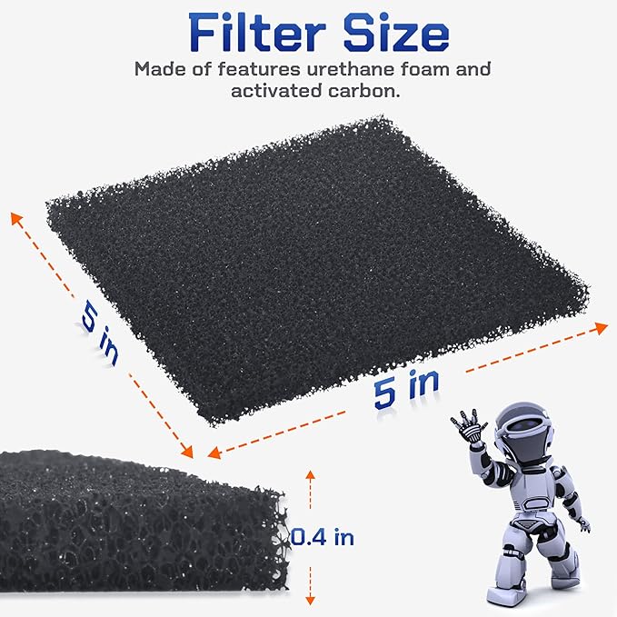 Antidious 5 Pack Activated Carbon Filters - Image 5